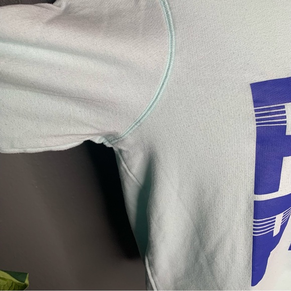 PINK VS Seafoam Green Sweatshirt - Picture 7 of 10